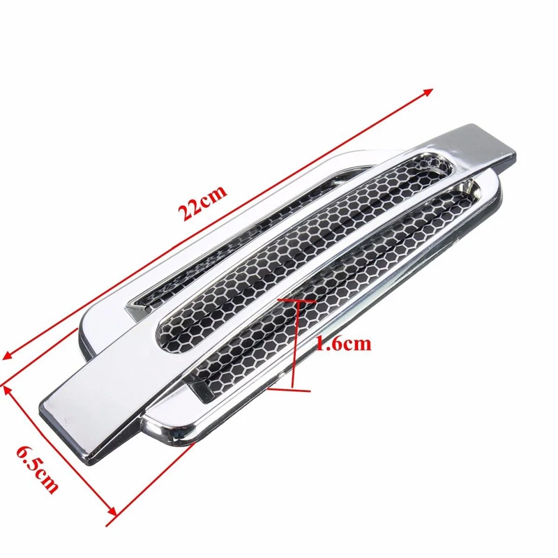2pcs/set Car Side Air Flow Vent Fender Cover Intake Grille Sticker For Audi BMW | Автомобили и мотоциклы
