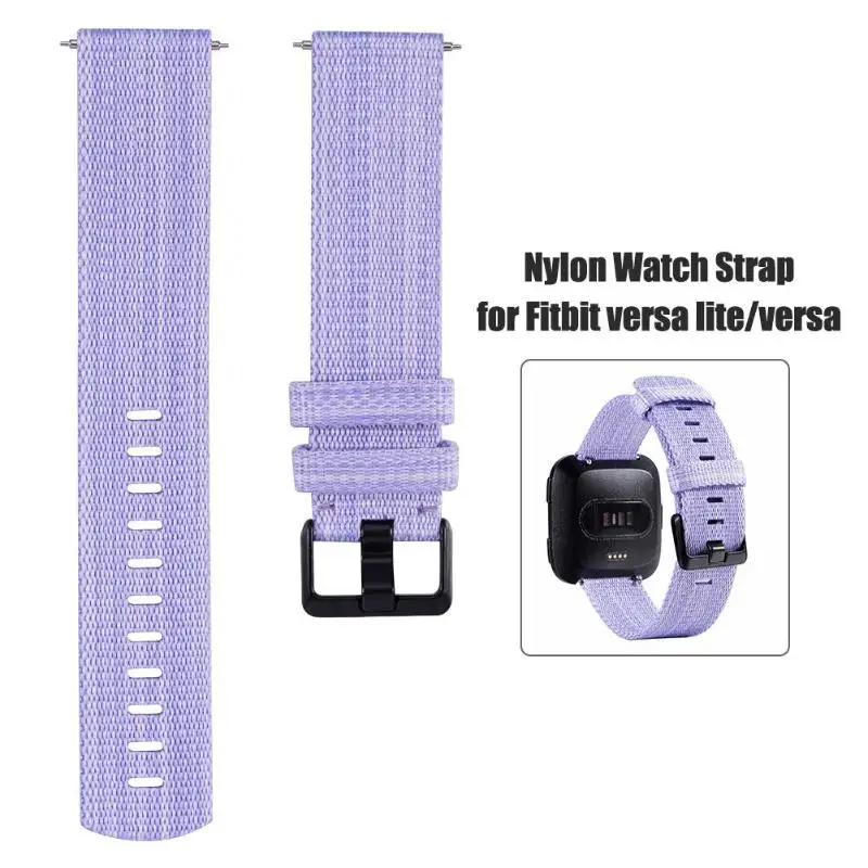 Новое поступление Мода Нейлон Замена регулируемый ремешок для часов Черная