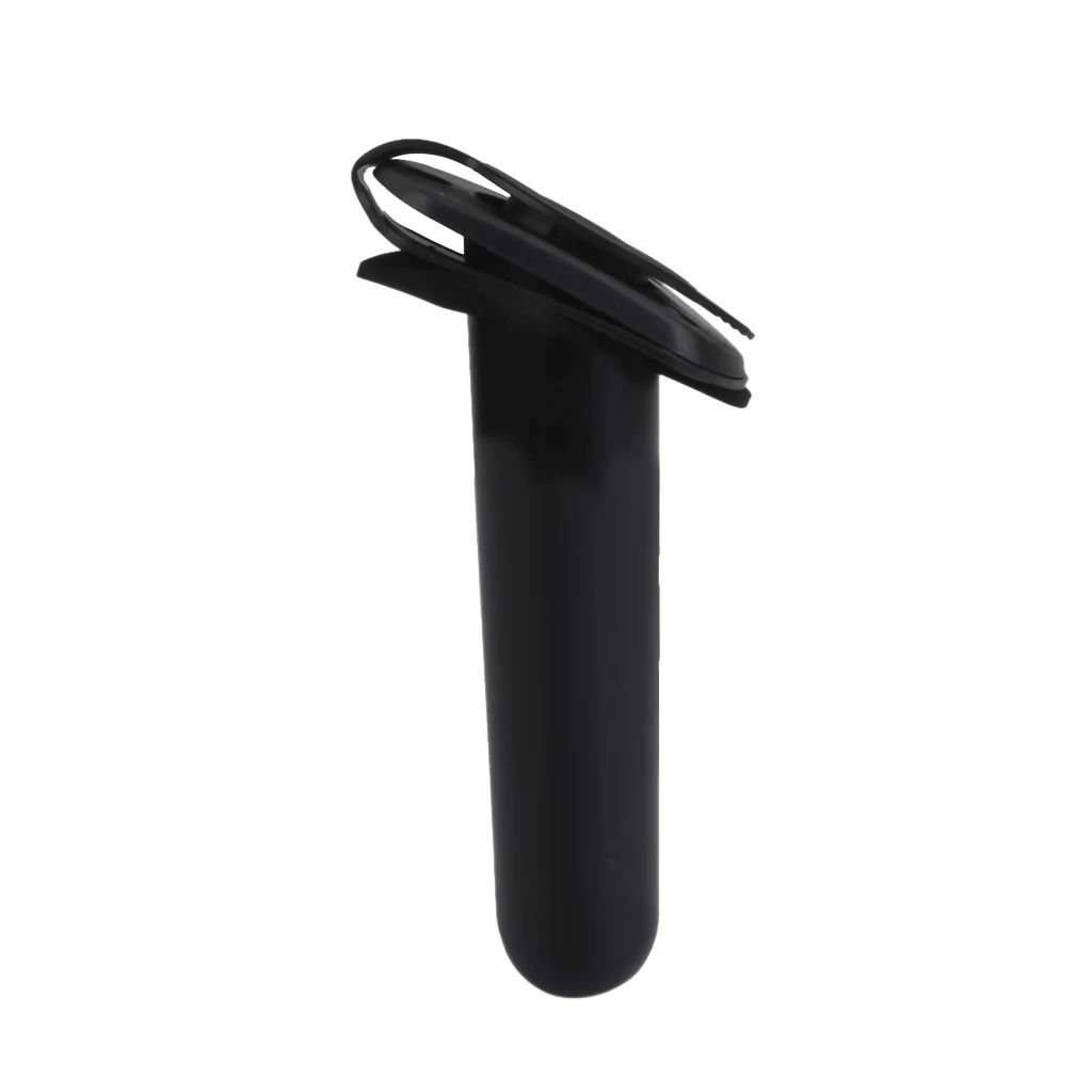 

Black Flush Mount Fishing Rod Holder Gasket Cover Kayak Boat Accessories