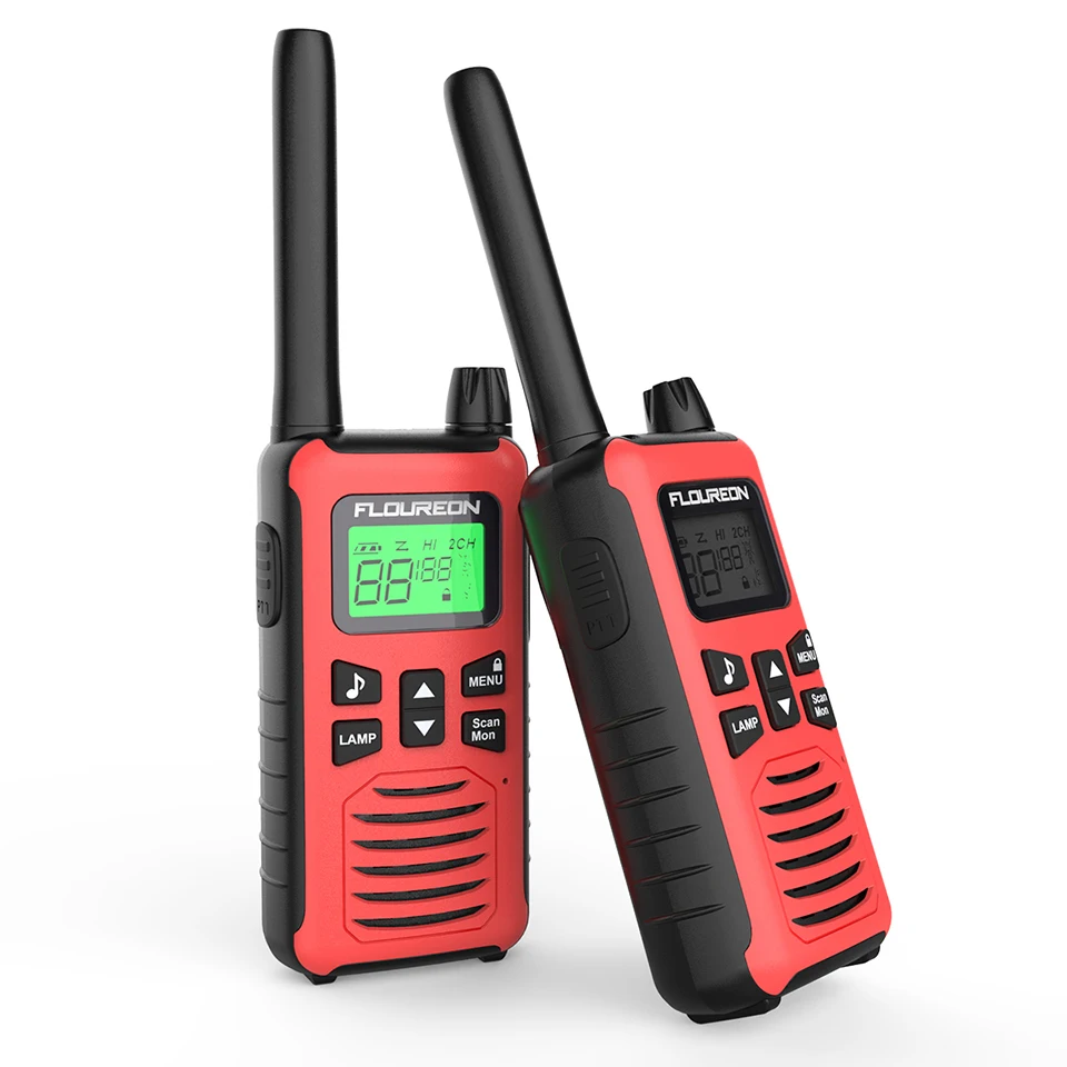 1 пара Walkie Talkie 22 каналов FRS/GMRS 462 467 МГц двухстороннее радио легкое портативное