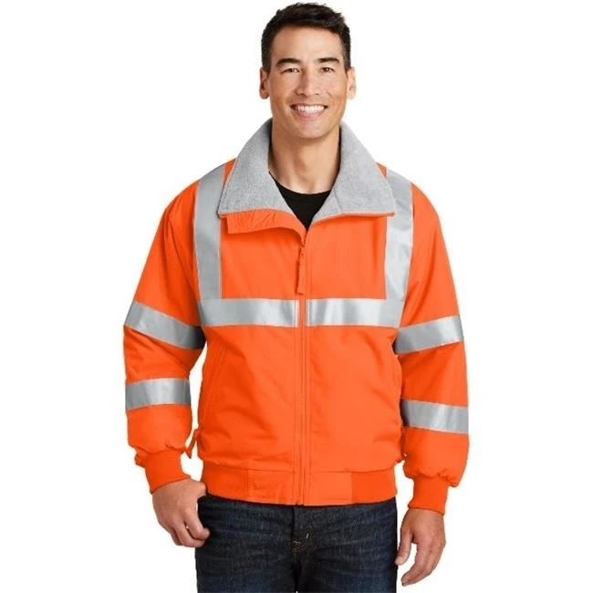 Port Authority SRJ754 Mens Enhanced Visibility Challenger Jacket with Reflective Taping Safety Orange &amp - Extra Large | Мужская