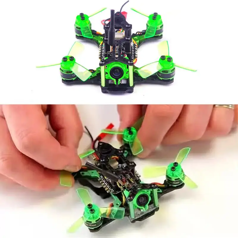 Happymodel Mantis85 мини Бесщеточный четырехосевой FPV пересекающая машина Рождественский
