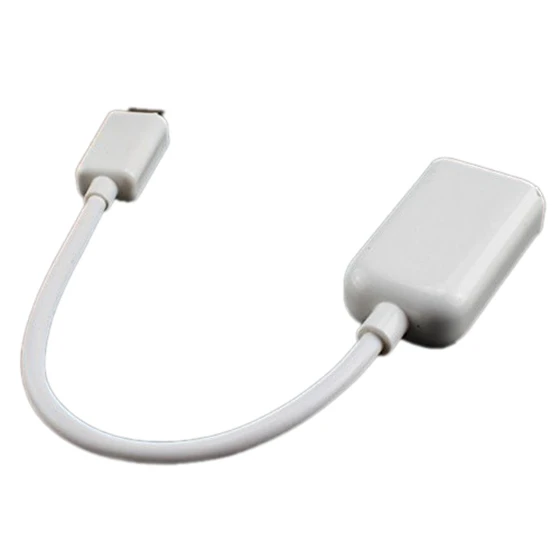 USB линии передачи данных OTG MICRO телефонные usb Кабель адаптер (белый)|Кабели HDMI| |