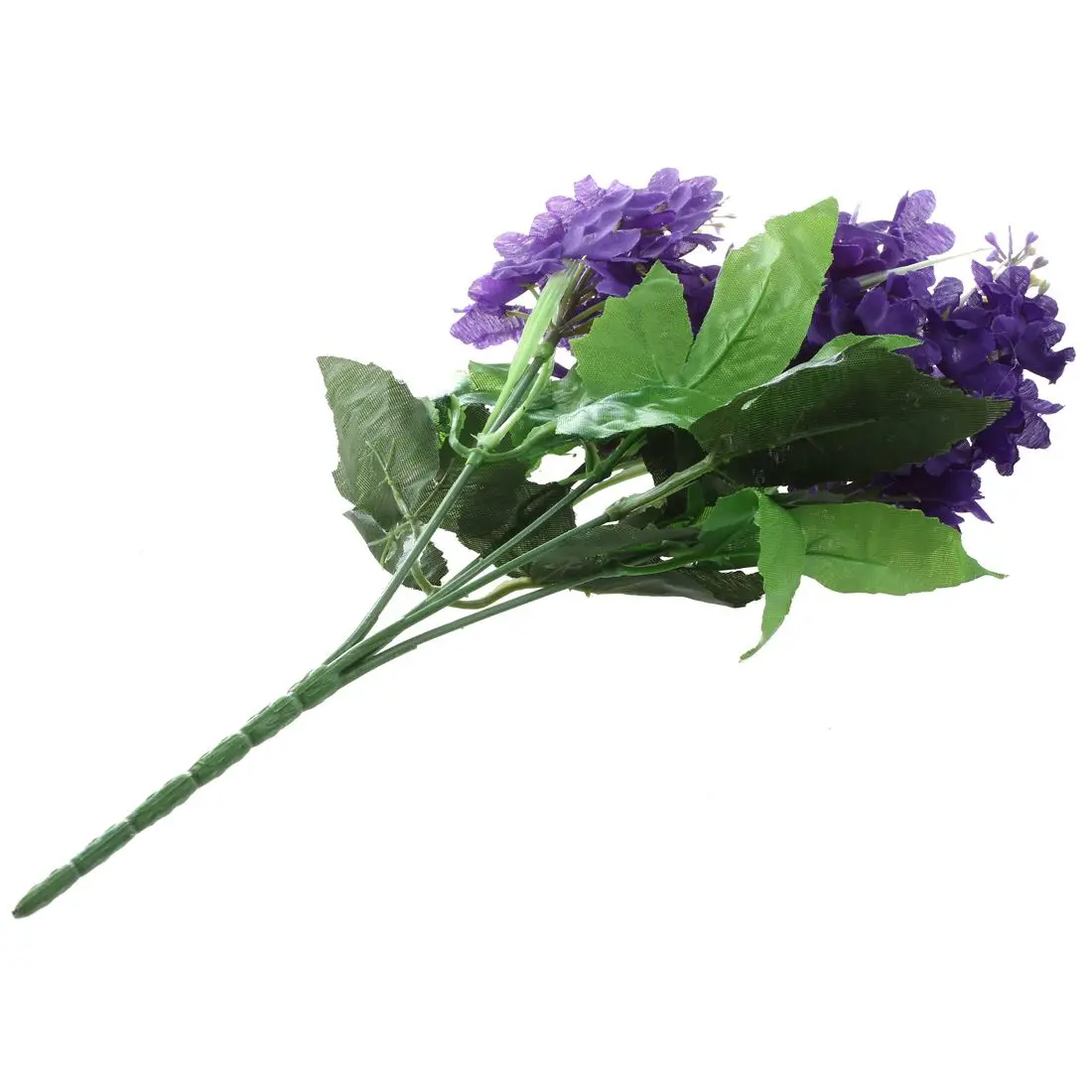 JEYL Silk cloth 5 Heads Artificial Flowers Handmade Wedding Decoration Wall Mounted Decorative Flowers(dark purple) Total leng | Дом и сад
