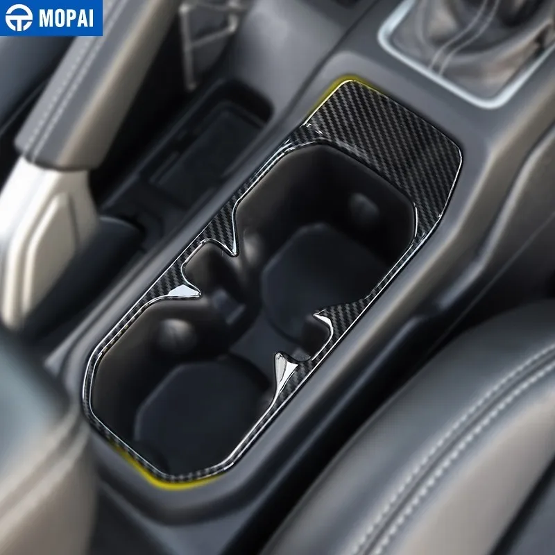 Внутренние молдинги MOPAI для Jeep Wrangler 2018 автомобильный передний держатель стакана