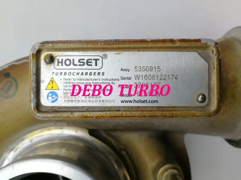 Оригинальный Подержанный HOLSET HE211W 5350915 3788177 FOTON CUMMIN * S ISF2.8 2.8L 105KW турбокомпрессор |