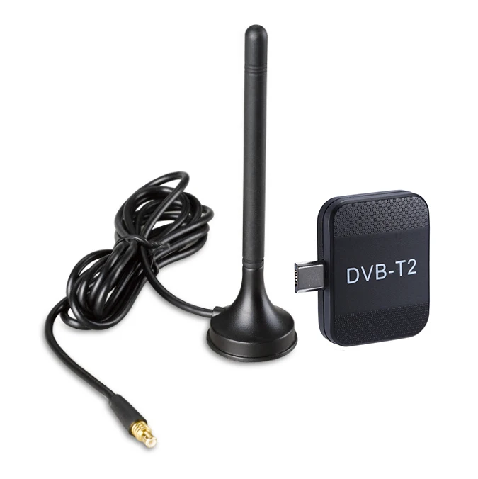 Мини портативный микро Usb Dvb T2 & T Android ТВ тюнер Стик ключ приемник для samsung Htc
