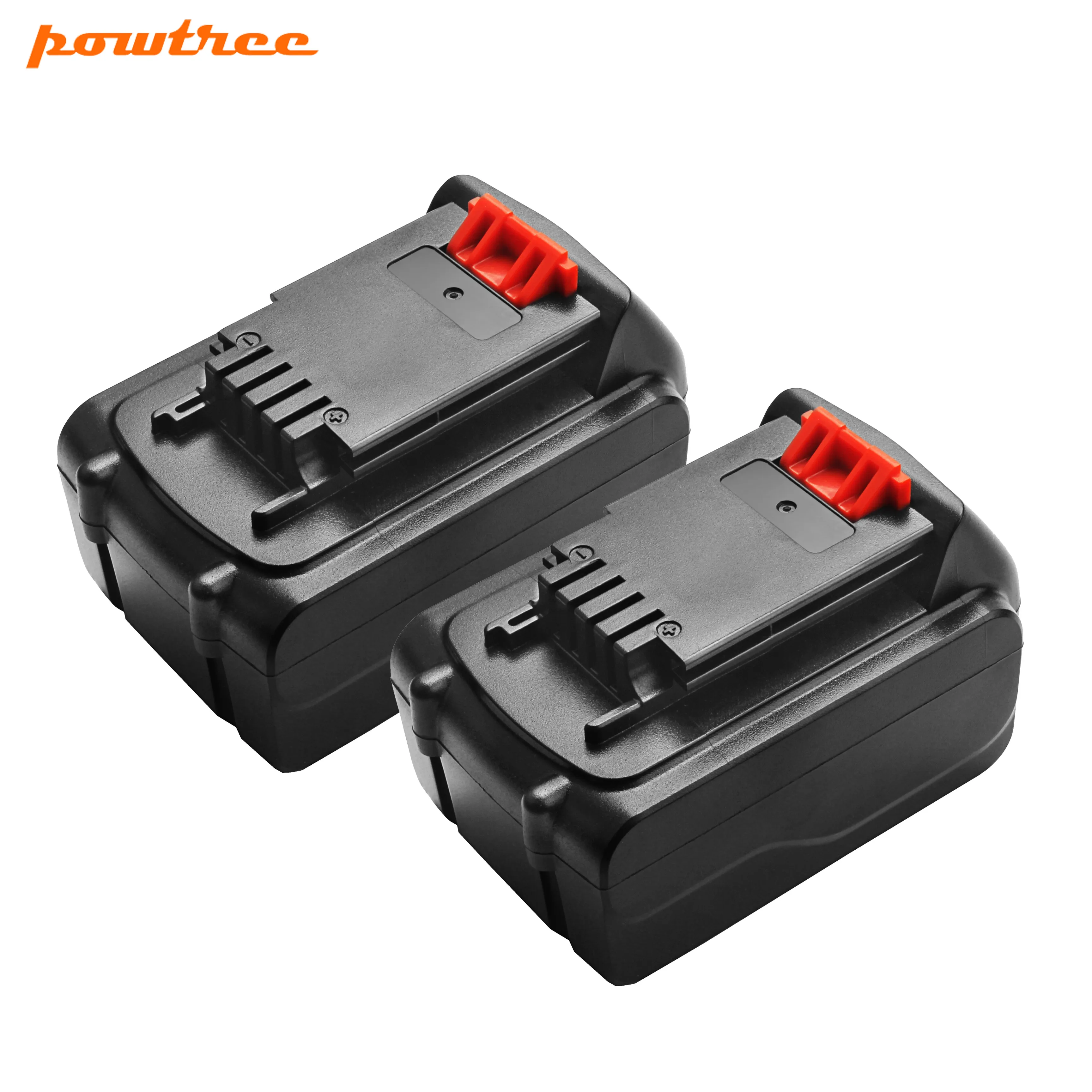 Литий ионный аккумулятор Powtree 2x4 5 Ач LB20 для Black & Decker LBXR20 LBX20 ASL186K BDCDMT120 CHH2220 LD3K220 LPP120