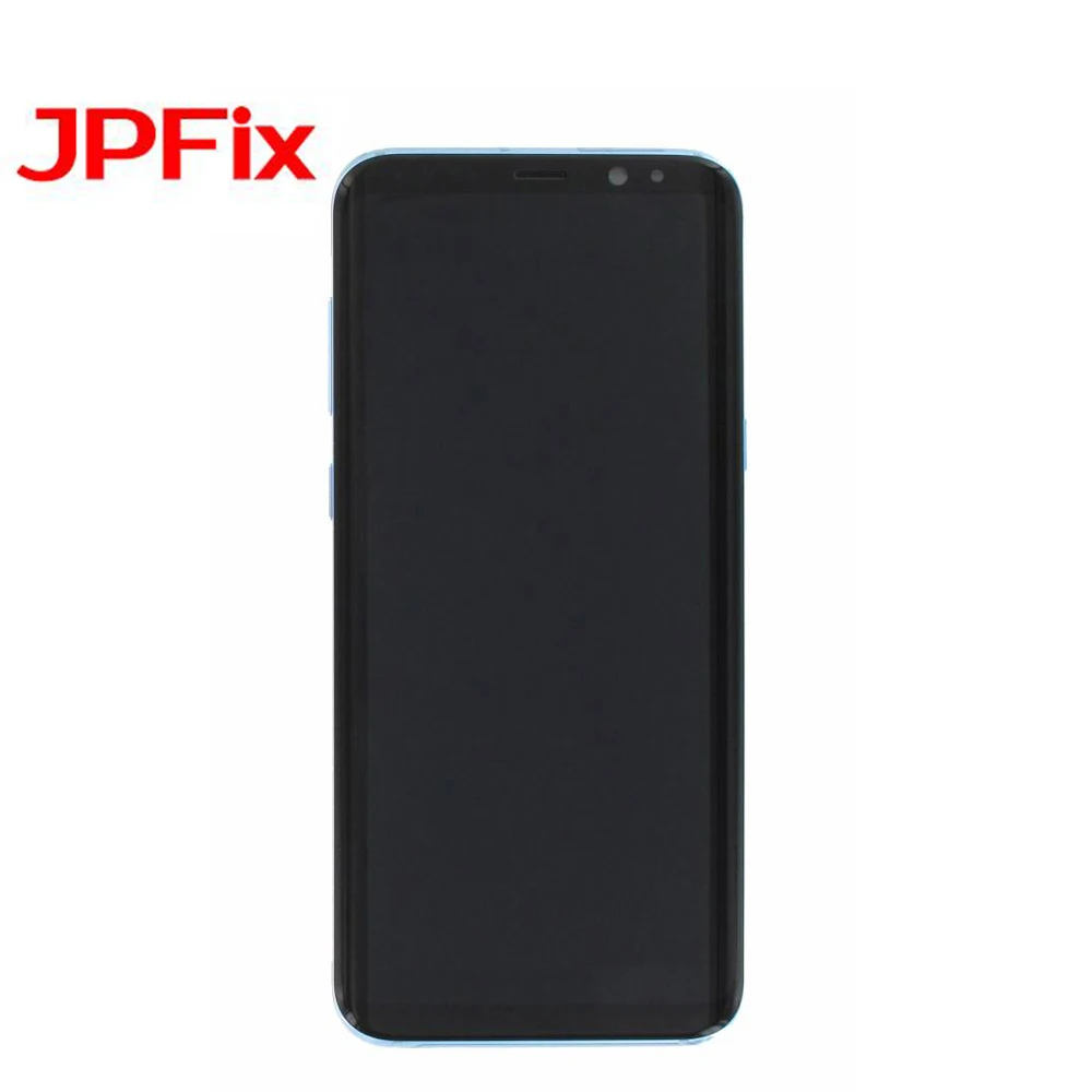 JPFIX Super AMOLED LCD для SAMSUNG Galaxy S8 Plus G955F дисплей кодирующий преобразователь сенсорного