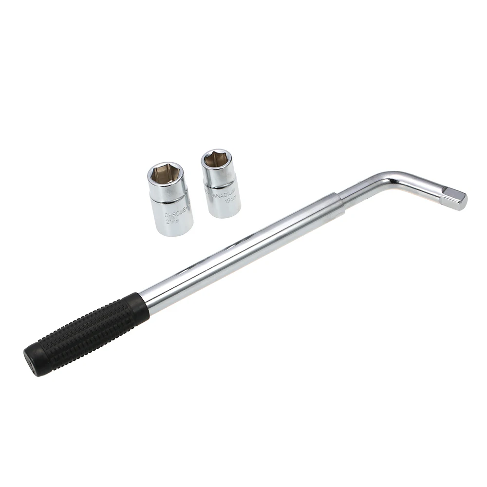 

Telescoping Lug Wrench Car Tire Wheel Nut Wrench Remover 17/19/21/23mm Sockets Brace Car Repair Tool Kits with Sockets