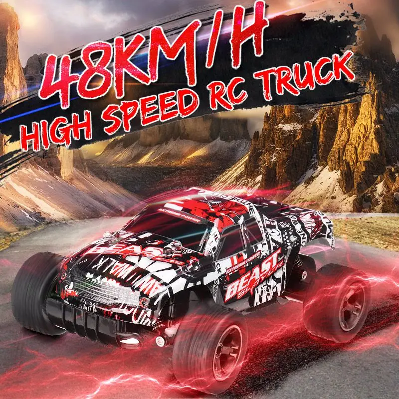 

RC Car 48KM/H 2.4ghz 1:20 drift Remote Control High Speed Truck Electric Truck OffRoad Vehicle Driving Car Vehicle Toy