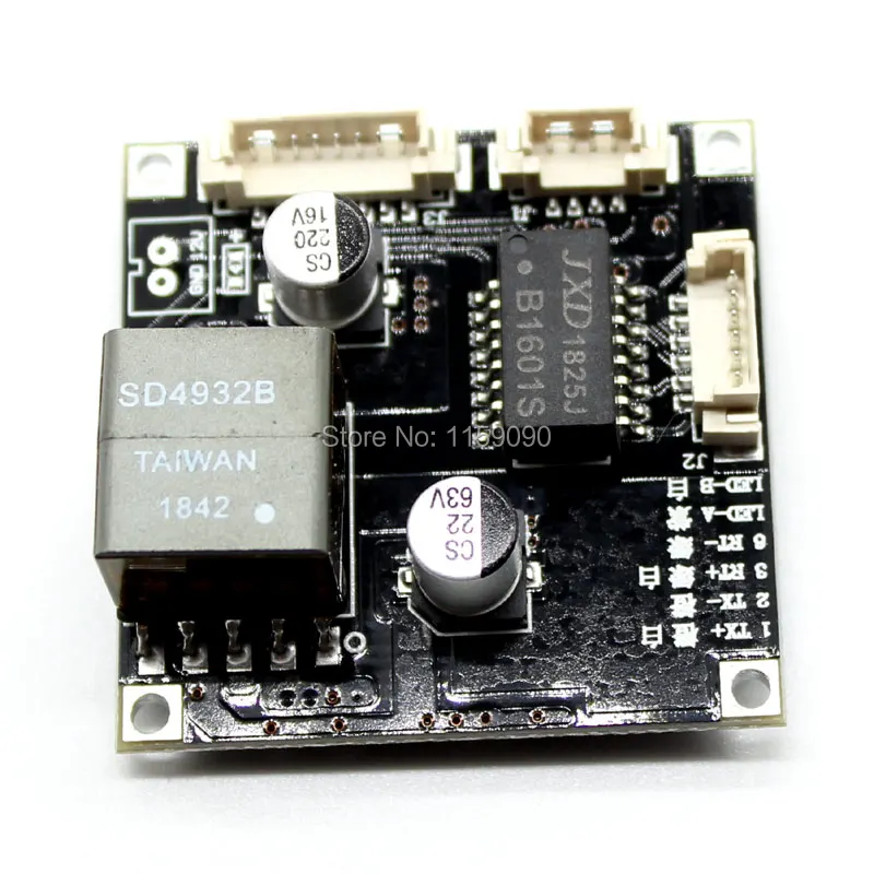 Плата модуля POE Power Over Ethernet 12 В выход IEEE802.3af/at совместим с сетевыми IP камерами