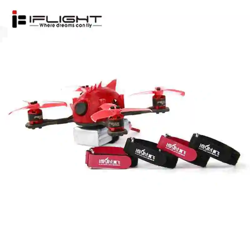 10 шт. ремешок для батарей iFlight 10X130mm Lipo металлическая пряжка из лакированной кожи