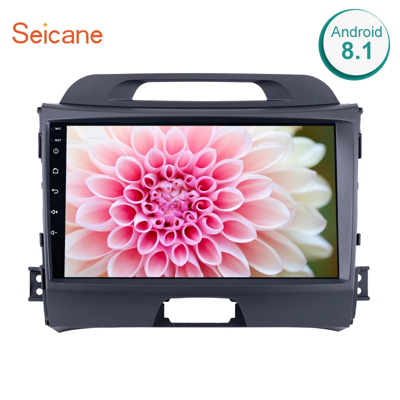 Автомагнитола Seicane с сенсорным экраном 1024*600 2din Android 10 0 GPS навигация для KIA Sportage 2010