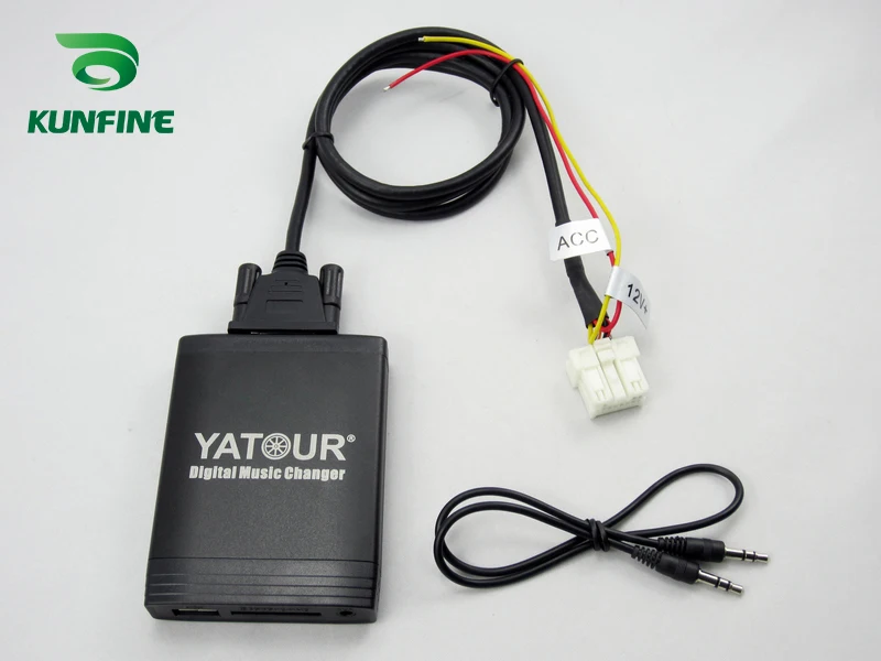 Автомобильный цифровой музыкальный Переходник USB SD Aux MP3 интерфейс стерео радио