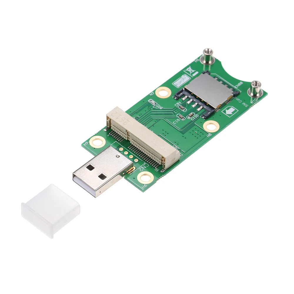 Mini PCI E к USB с sim картой WWAN адаптер карта 3G/4G модуль|Компьютерные кабели и разъемы| |