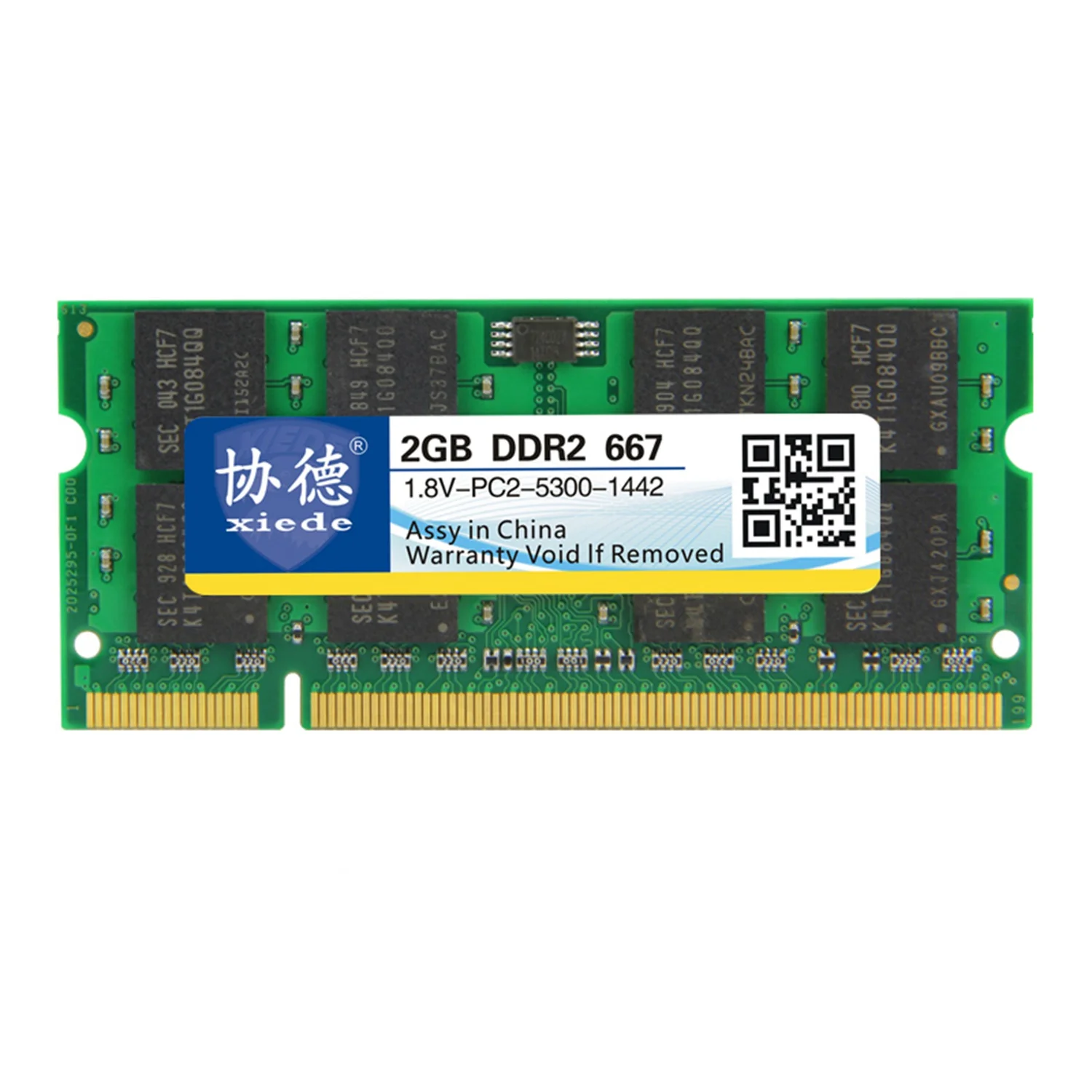 Модуль ОЗУ для ноутбука Xiede Ddr2 667 240Pin Dimm МГц X025|Оперативная память| |