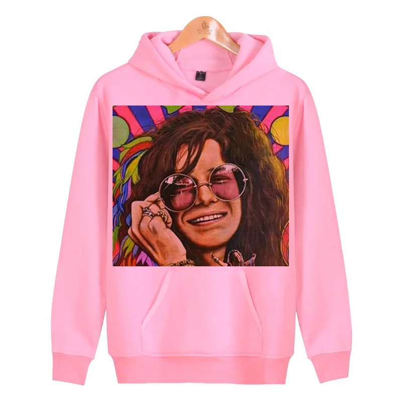 Спортивная Толстовка janis joplin мужская повседневная толстовка с капюшоном большой