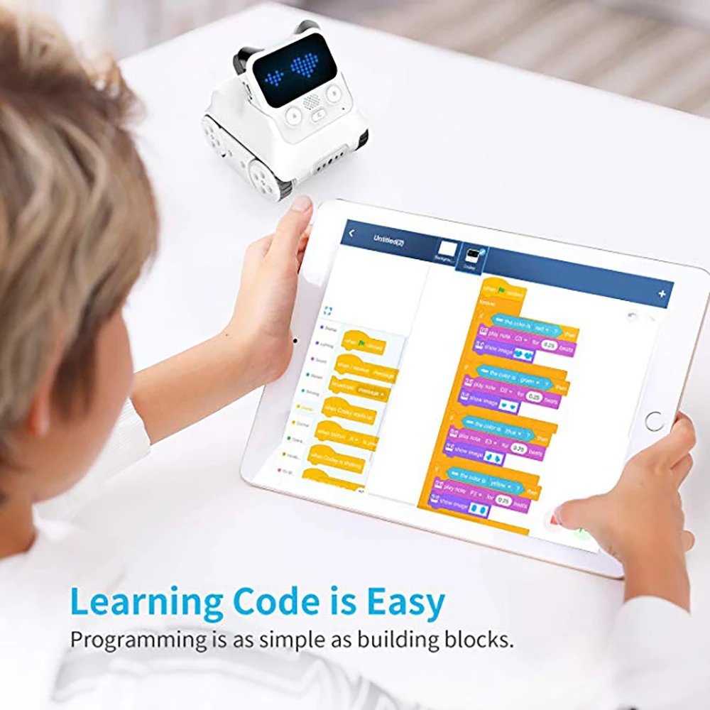 Makeblock Codey Rocky Programmable Robot Возраст 6 + подарок для забавных игрушек чтобы узнать AI Python