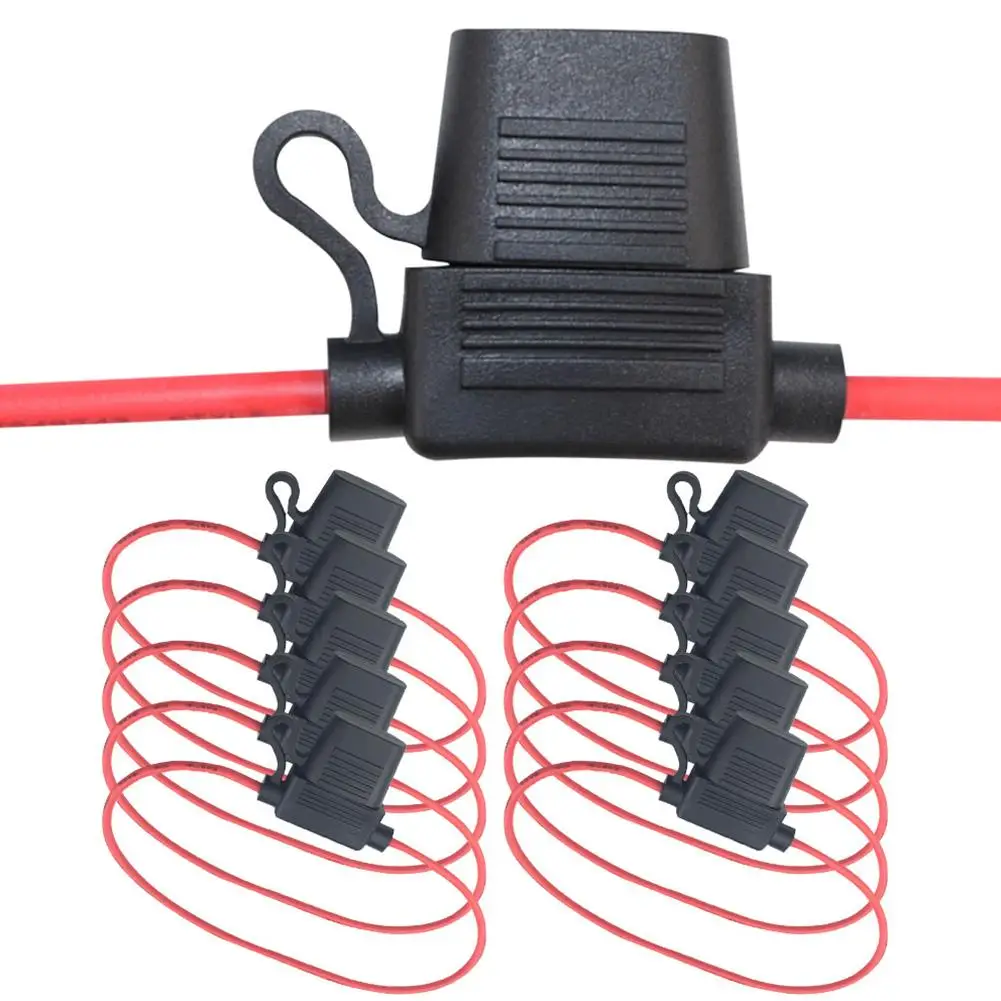 10 шт. в линии автомобиля Add a Circuit TAP адаптер автомобильное страховое сиденье 12AWG