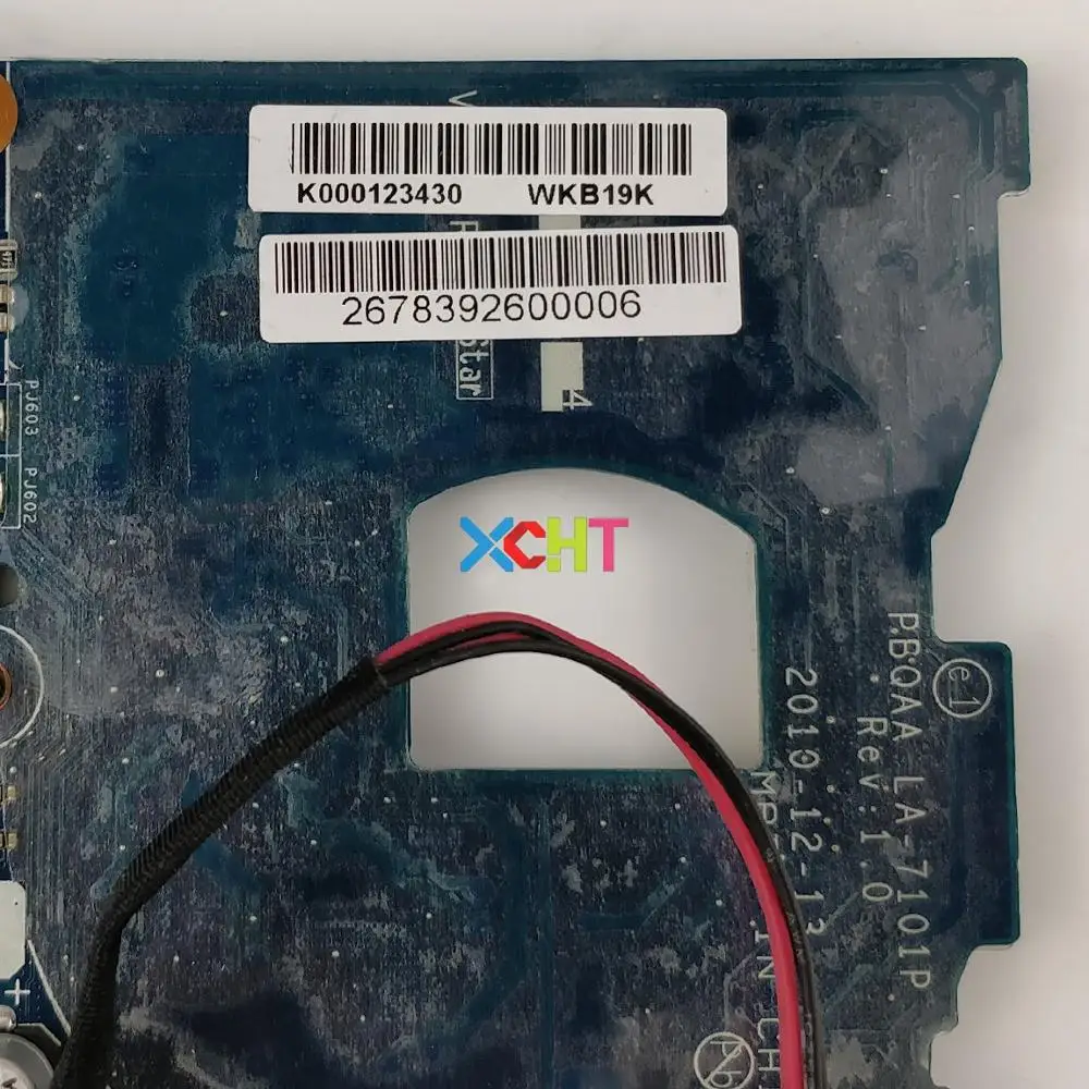 K000123430 PBQAA LA-7101P w N12P-LP-A1 GPU для ноутбука Toshiba Satellite P700 P740 P745 протестированная