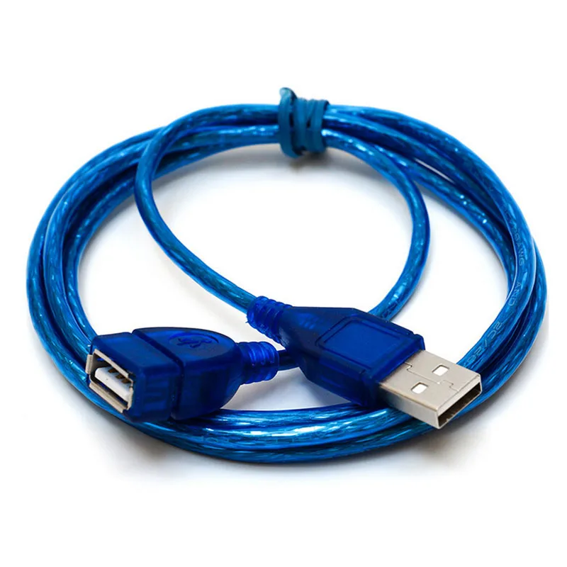 USB 2 0 Мужской и Женский кабель удлиненный удлинитель 1 м/3 М медный провод шнура для