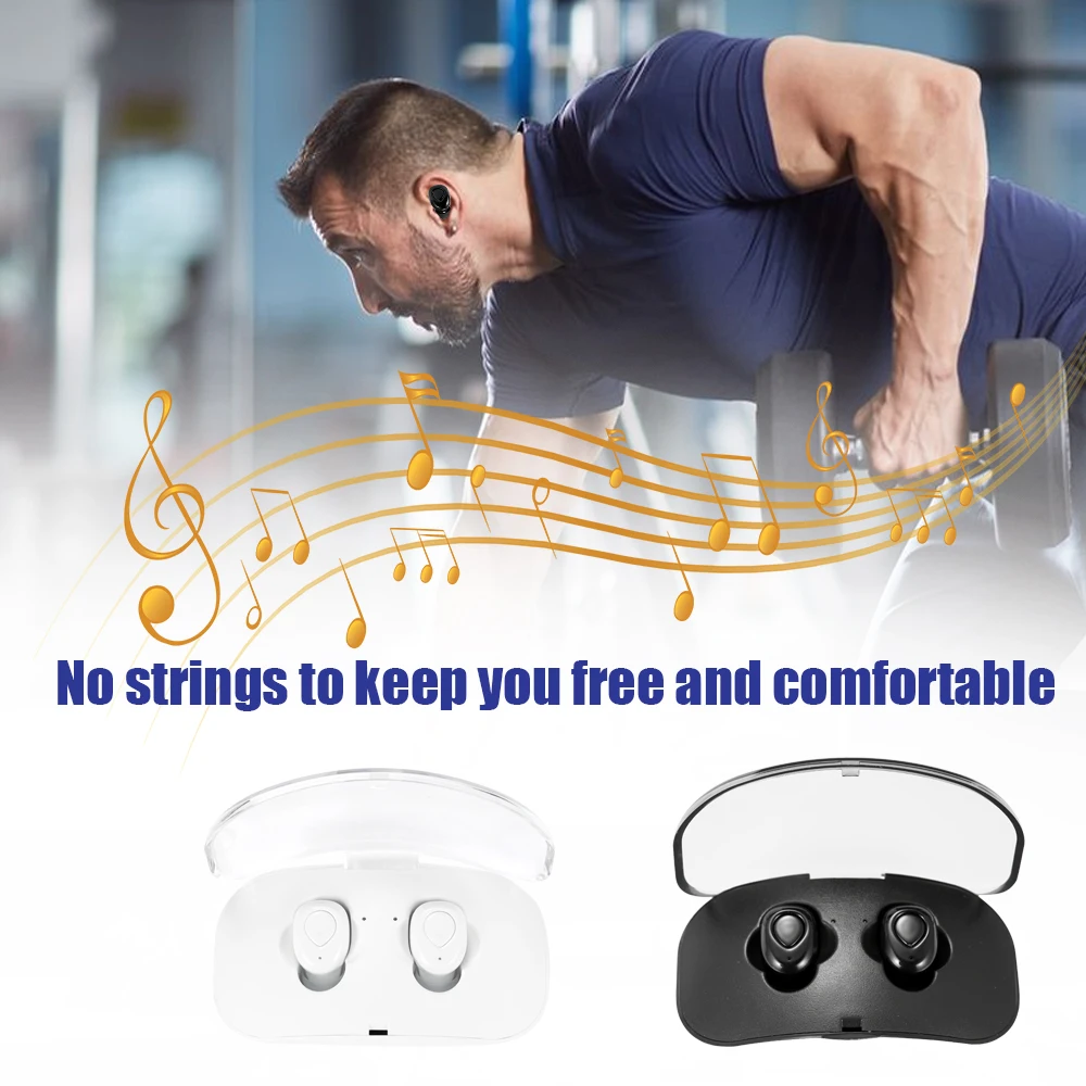 Беспроводные наушники Bluetooth 4 2 практичные простые стереонаушники TWS Спортивная