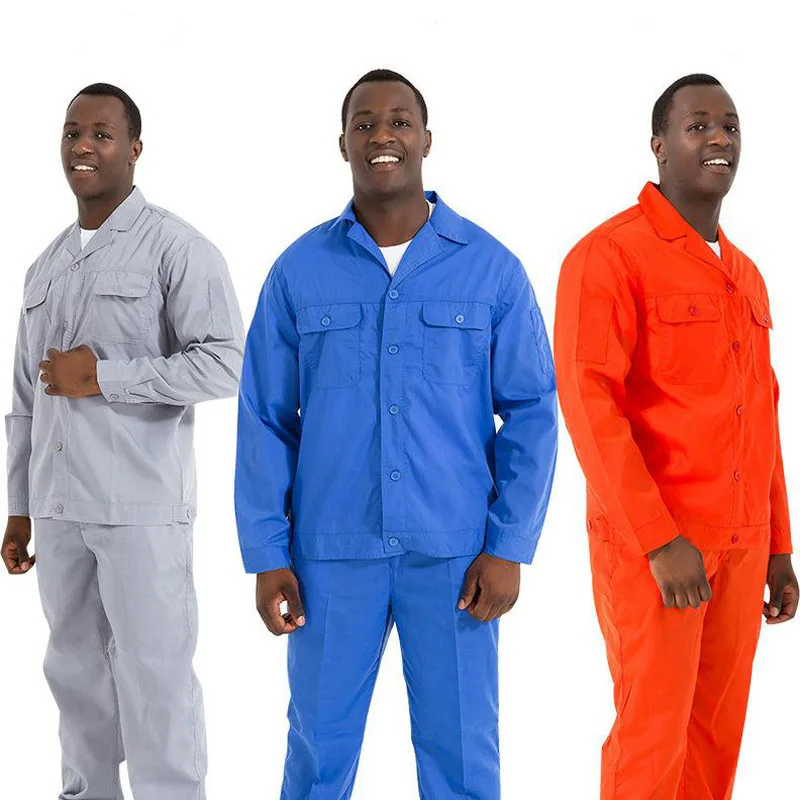 

Рабочая одежда, мужская униформа, комбинезон с длинным рукавом, Защитная ткань для рабочих, ремонтных машин, авторемонта, сварки DYF021