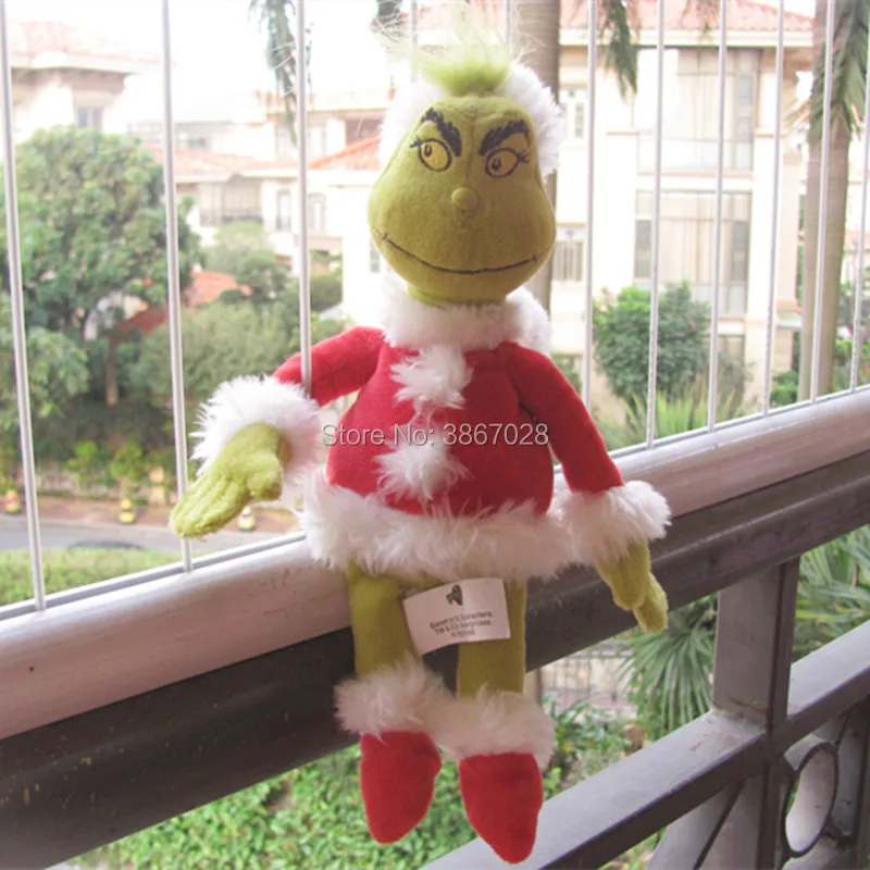 Высококачественный Рождественский костюм Grinch мягкие плюшевые игрушки для