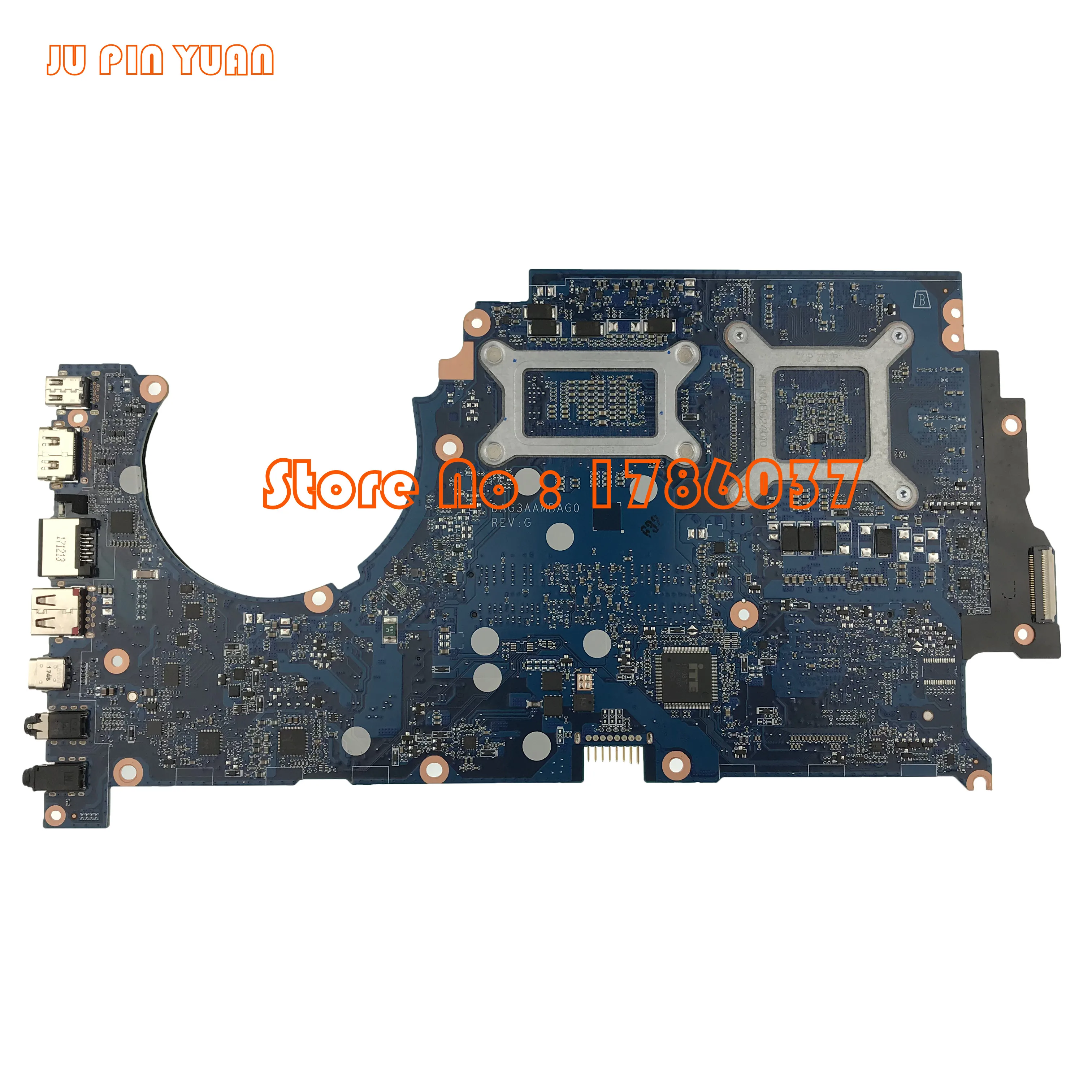 Bestellen 929481-001 929481-601 929481-501 DAG3AAMBAE0 Für HP Qmen TPN-Q194 15-CE 15T-CE Laptop Motherboard WithGTX1050Ti 4GB I7-7700HQ