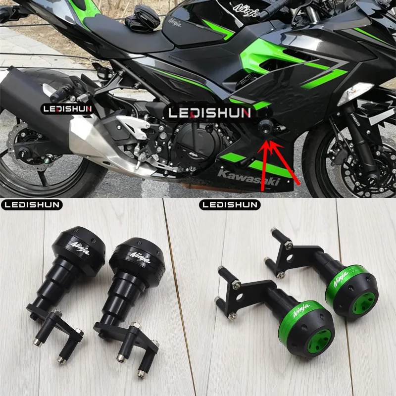 Для KAWASAKI NINJA400 NINJA 400 Z400 Z 2018 2019 слайдер рамка ползунки защита двигателя от