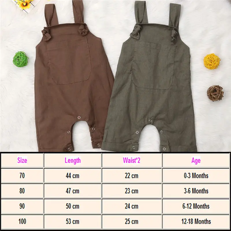 Emmababy/Модный Милый повседневный комбинезон для новорожденных мальчиков и девочек