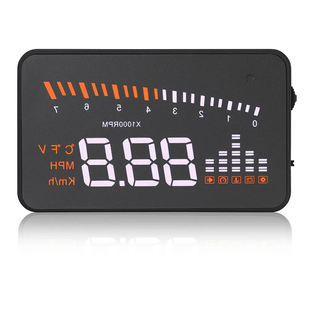 Зарубежный оригинальный X5 HUD Дисплей на голову автомобильный Стайлинг