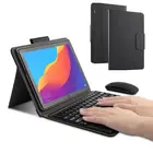 Чехол для Huawei MediaPad T5 10, защитный чехол для клавиатуры с Bluetooth, чехол из искусственной кожи для планшета и ПК с диагональю 10,1 дюйма, для L03 W09 W19