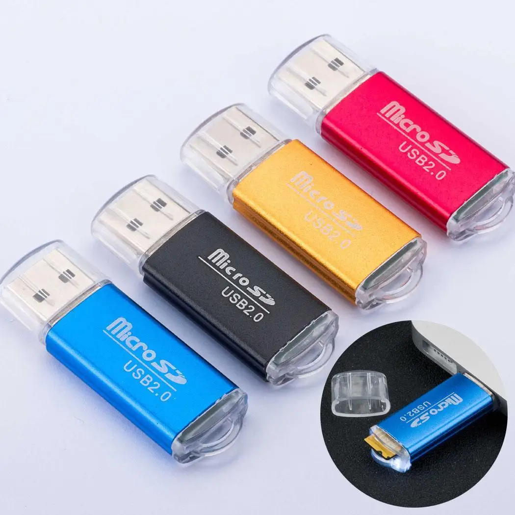 Универсальный высокоскоростной мини USB 2 0 кардридер Повседневный Micro SD