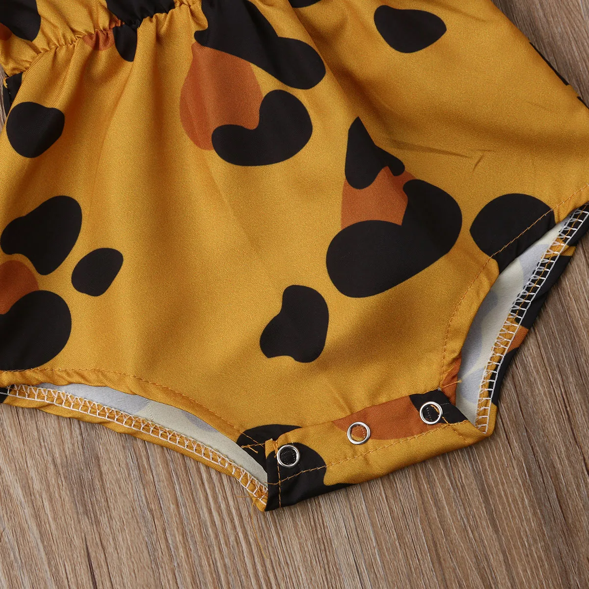 2019 Canis Summer Baby Girl Infant Flower Valentine Blouse Short Sleeves Bodysuit Jumpsuit Outfit Clothes Cute Fox Clothing |