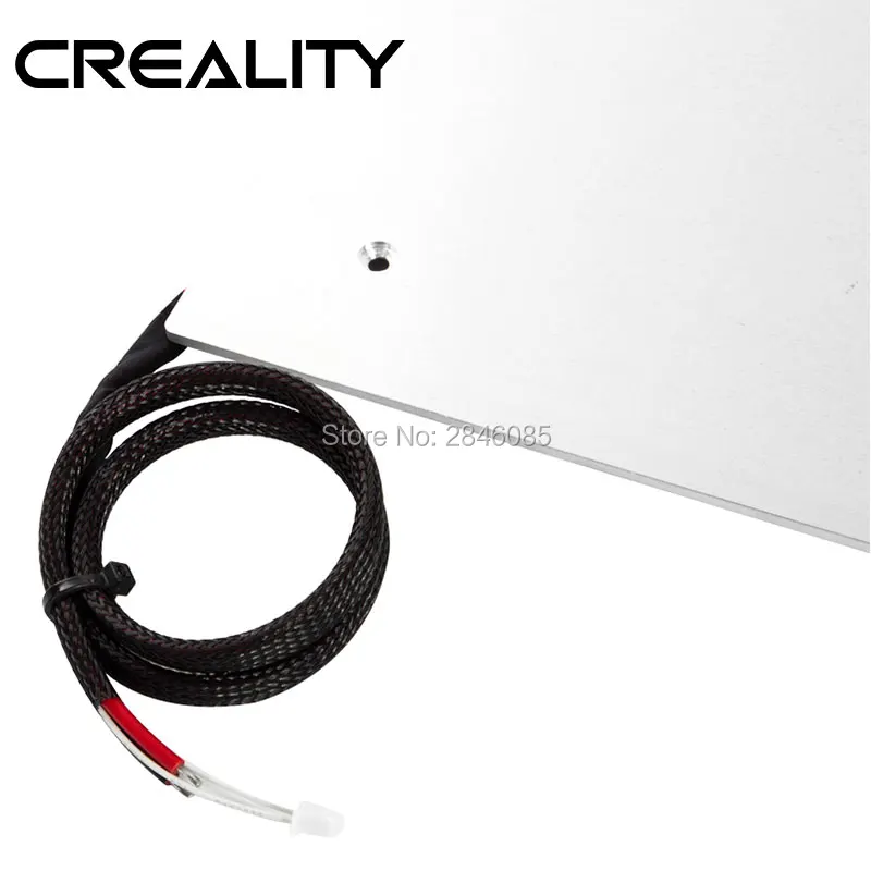 Creality 3D части MK3 Горячая кровать доска комплект + кабель 220 Вт 24 в 3 мм для горячей Ender