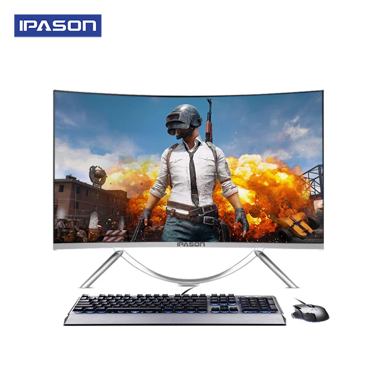 IPASON все в одном игровом ПК V10 27 inchIntel 6 Core i5 9400F DDR4 8G ram 240G SSD неинтегрированная 1030 2G видеокарта