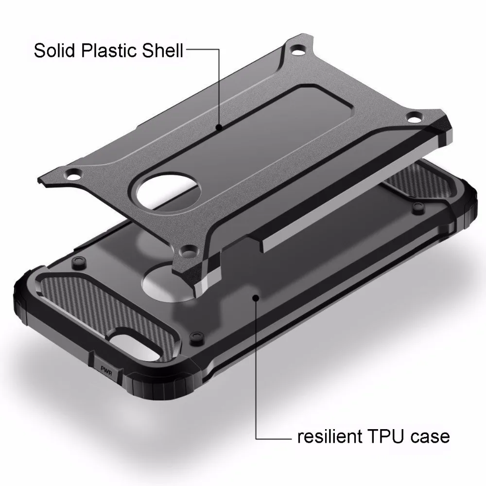 Strong Phone Case for iPhone X XR XS MAX Tough Shockproof Armor For 8 7 6S Plus 5S SE Hard Rugged Impact Back Cover |