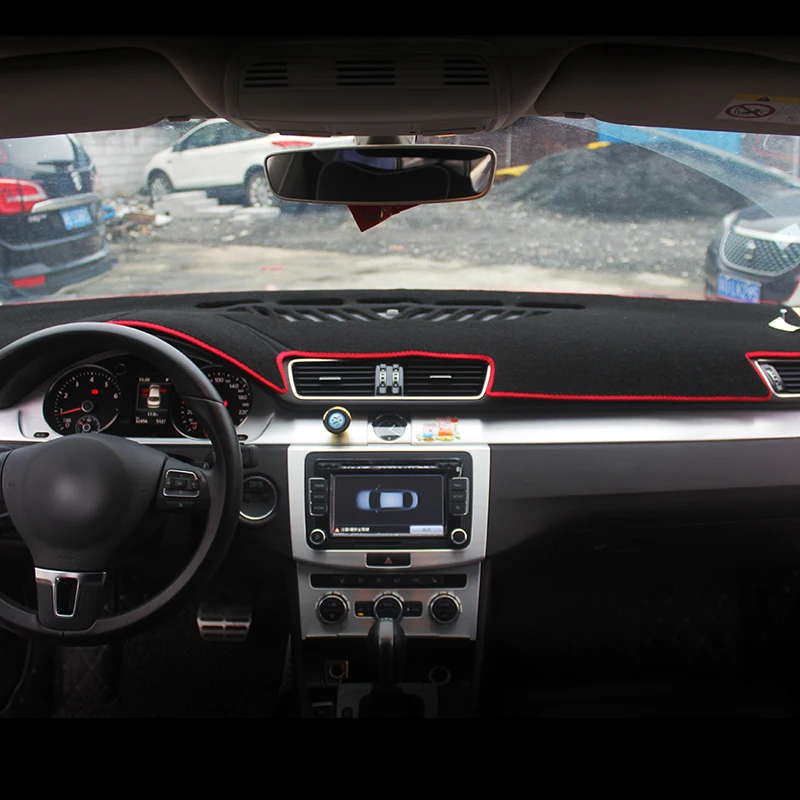 Для Volkswagen Passat B6 B7 2006-2017 CC 2009-2015 2016 2017 LHD коврик для приборной панели автомобиля