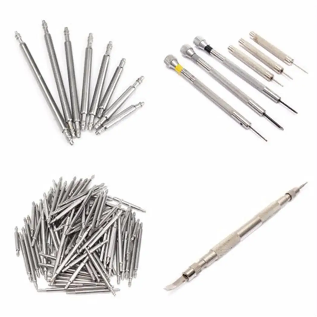 Watch Repair Tool Kit Watchmaker Back Case Remover Canvas Opener Set Black | Наручные часы