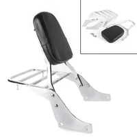 motorcycle backrest sissy bar luggage rack guard for honda shadow sabre vt1100 shadow ace vt1100 all years