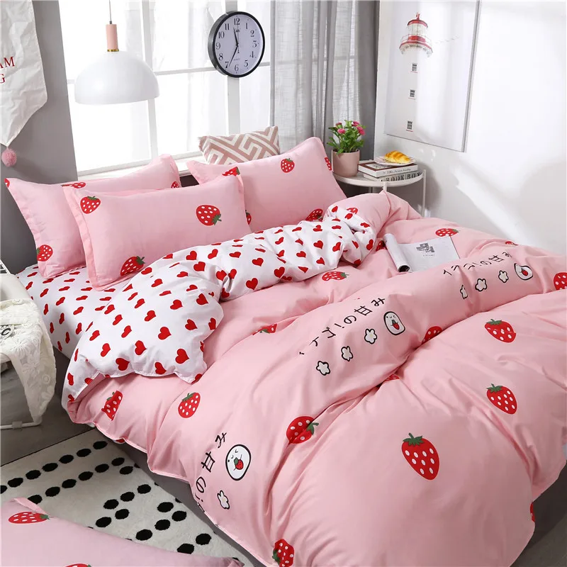 4 шт./компл. Высококачественная удобная подкладка под кровать с рисунком в виде