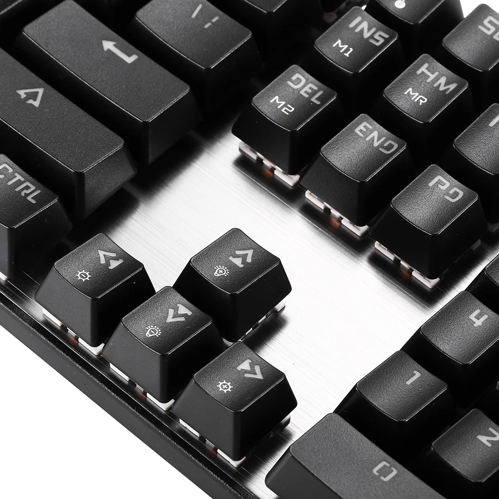 Motospeed причинителя CK104 NKRO Игры Механическая клавиатура эргономичный Виртуальная с