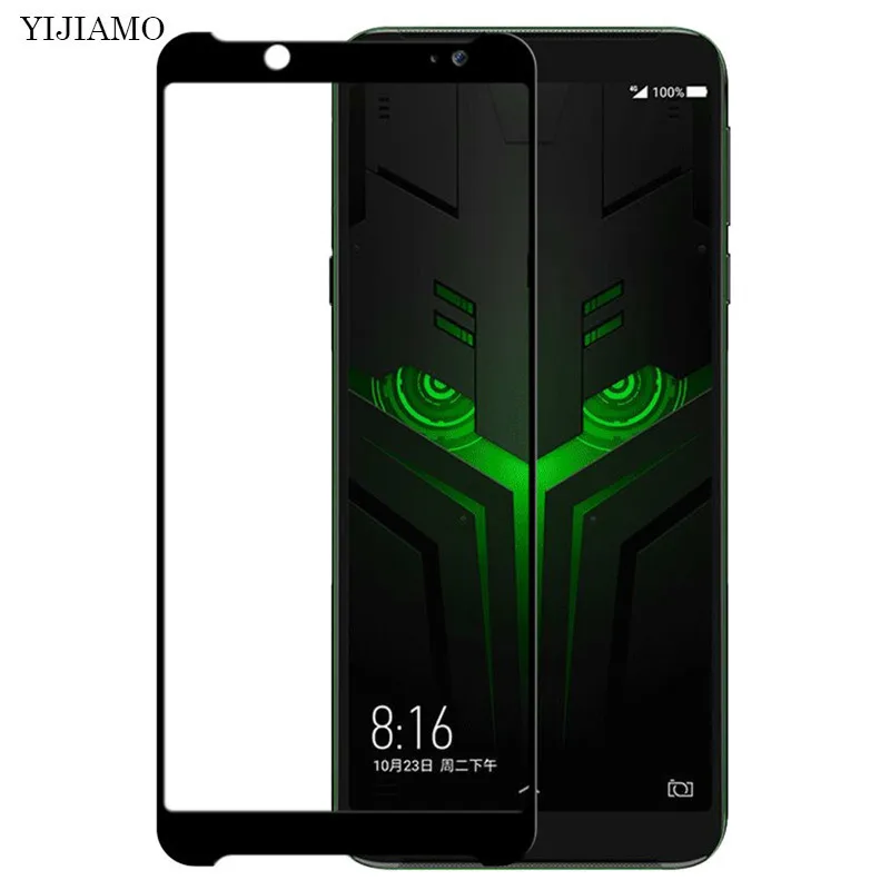 Полное покрытие для телефона защитное закаленное стекло Xiaomi Black Shark 2 9 h Защитная