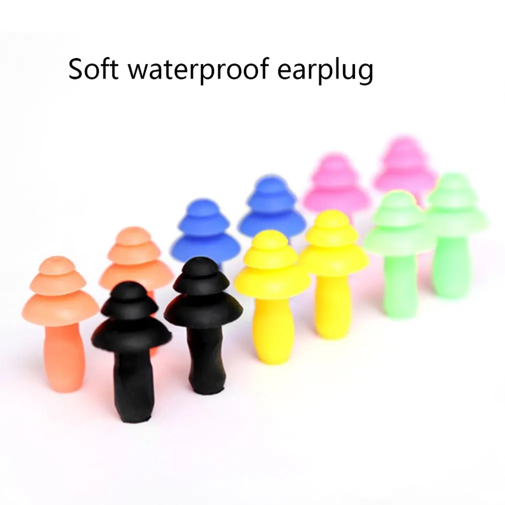 Заглушки для ушей зажим носа защитный чехол защита от воды заглушки мягкие
