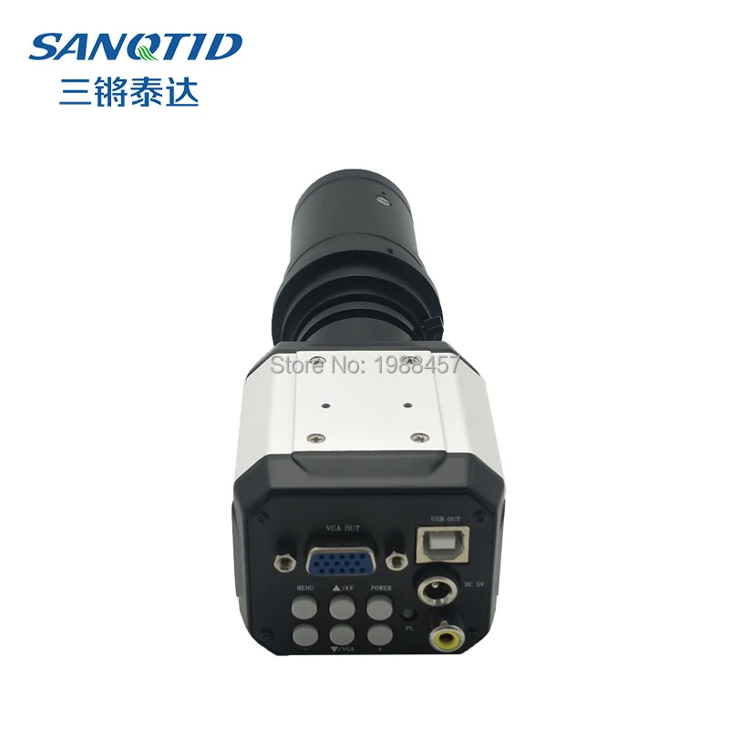HD 2.0MP 1080P 30fps Industrial Digital Electron Microscope Camera VGA USB BNC Output Mobile Maintenance + 0.4X lens | Инструменты