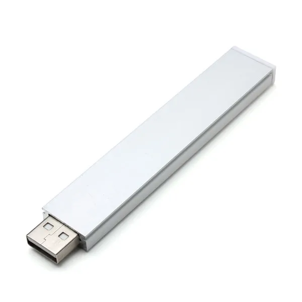 CLAITE супер яркие USB светодиодные ночные светильники 10 см 1 4 Вт 8 SMD 5152 алюминиевый