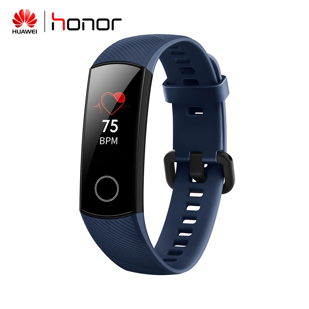 Оригинальный Смарт-браслет Huawei Honor Band 4 0 95 дюйма Amoled Kleur сенсорный экран