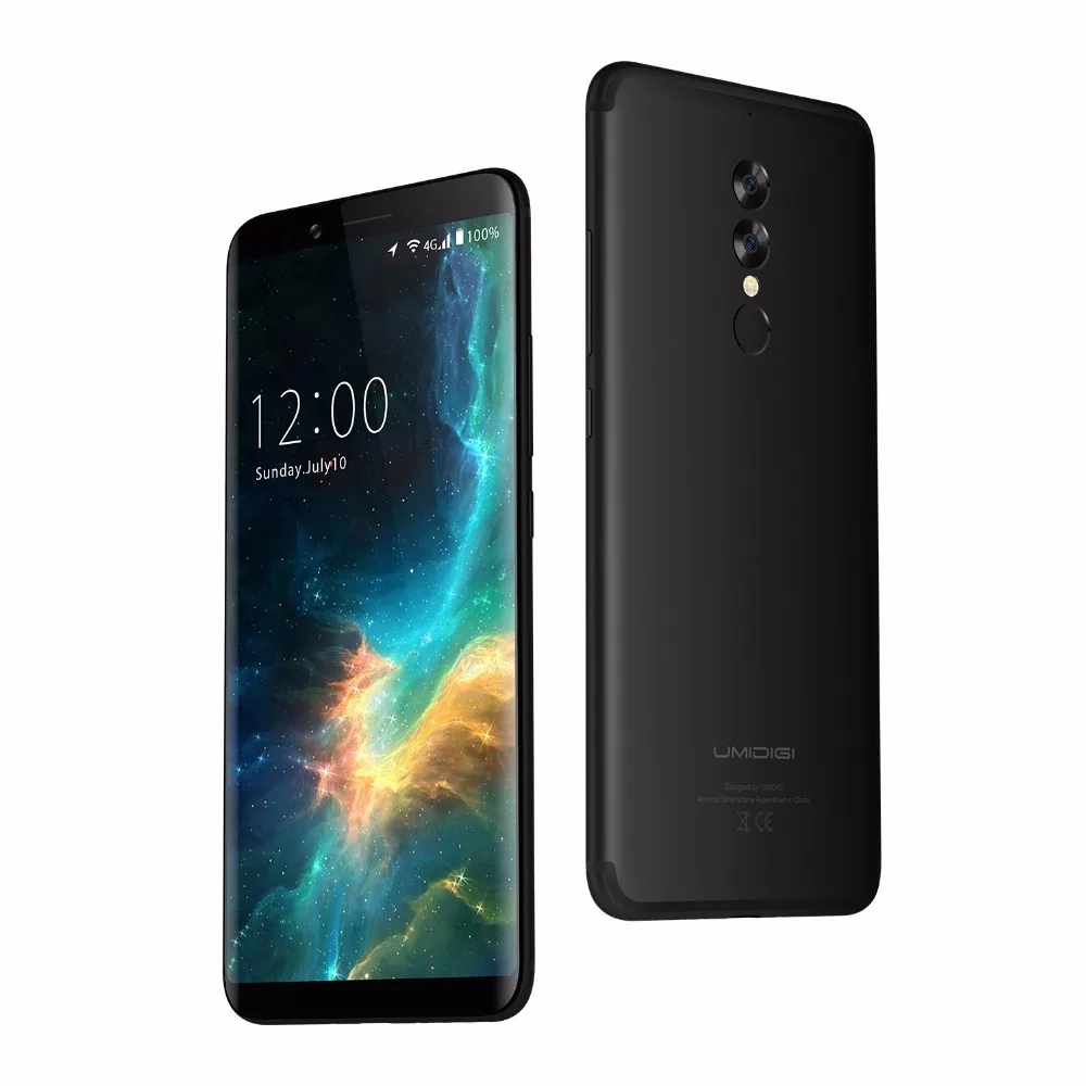 UMIDIGI S2 Lite 6 0 &quot18:9 полный Экран MT6750 Octa core 4G Оперативная память 32G Встроенная 16MP + 5MP
